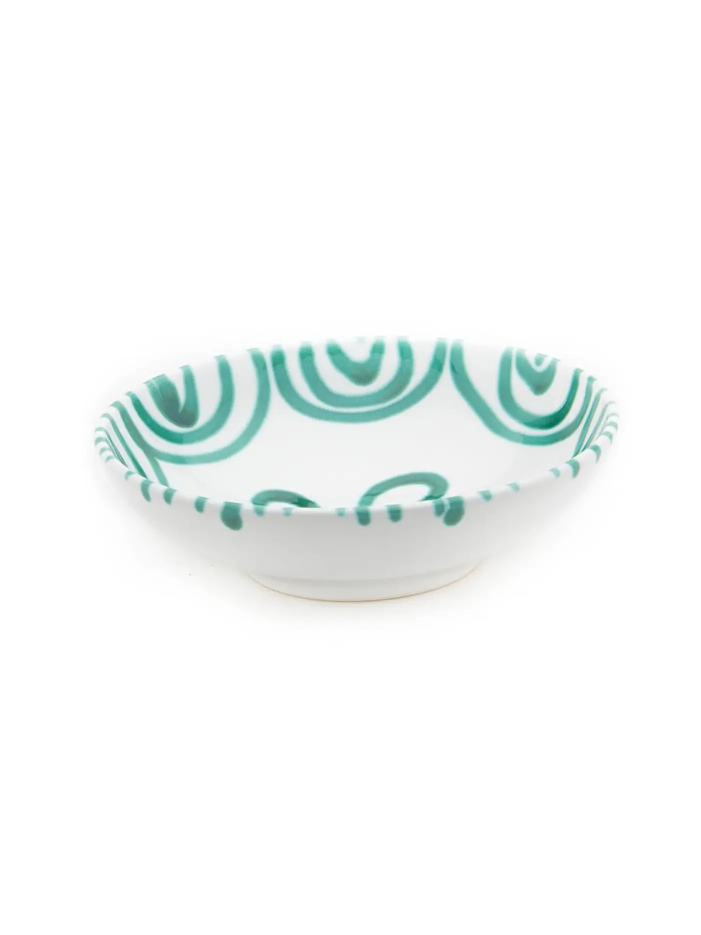 GMUNDNER KERAMIK | Salat-Schale "Grün Geflammt" 17cm | 
